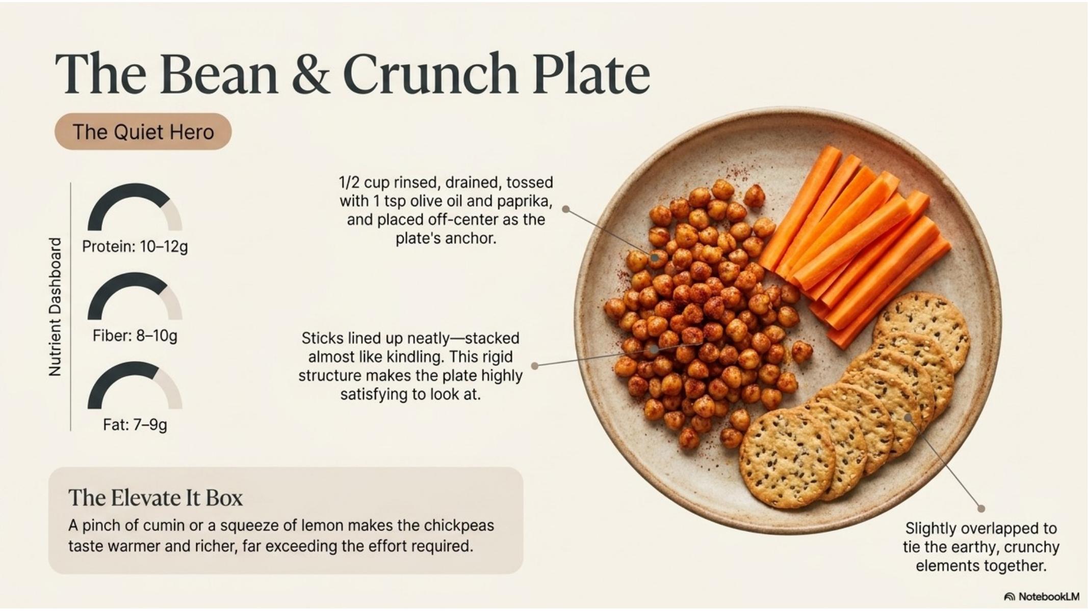 The Bean & Crunch Plate