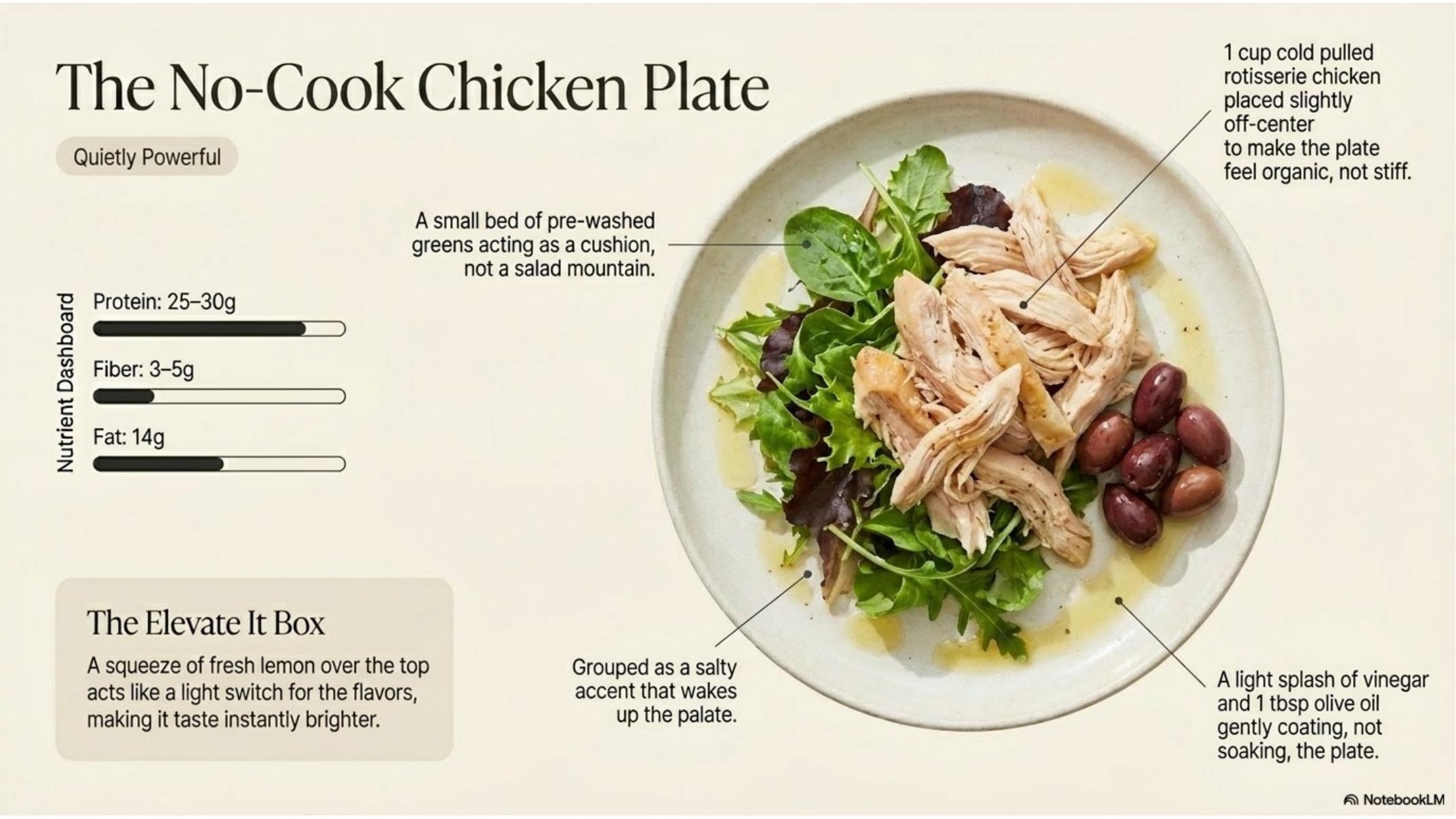 The No-Cook Chicken Plate