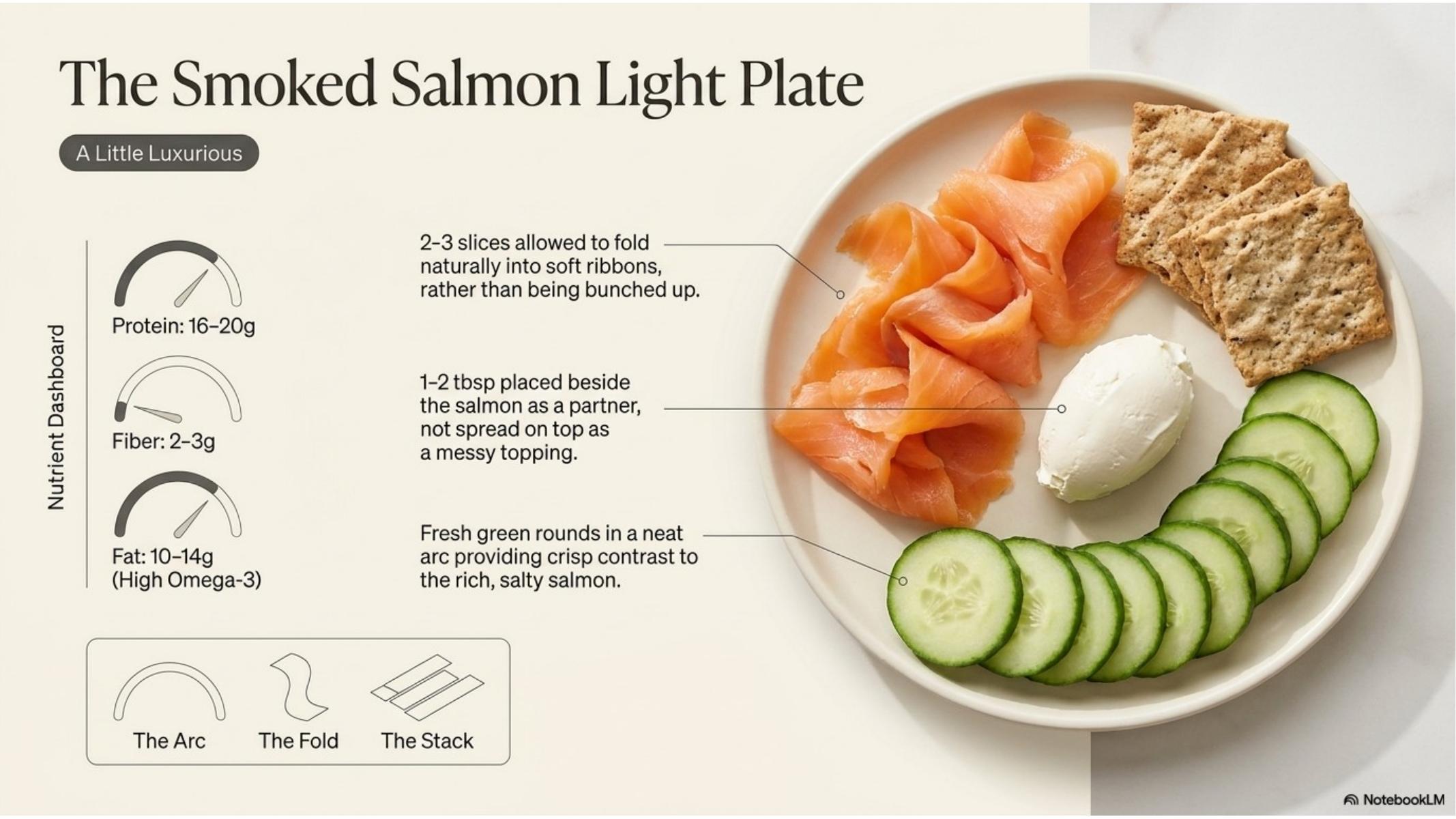 The Smoked Salmon Light Plate