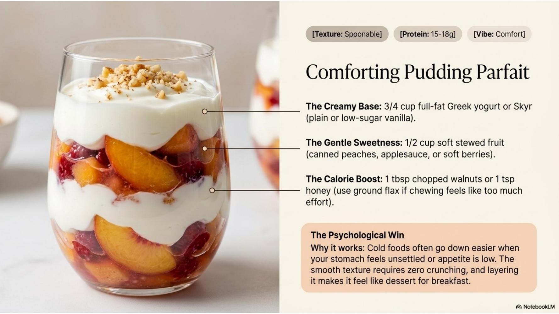 Comforting Pudding Parfait
