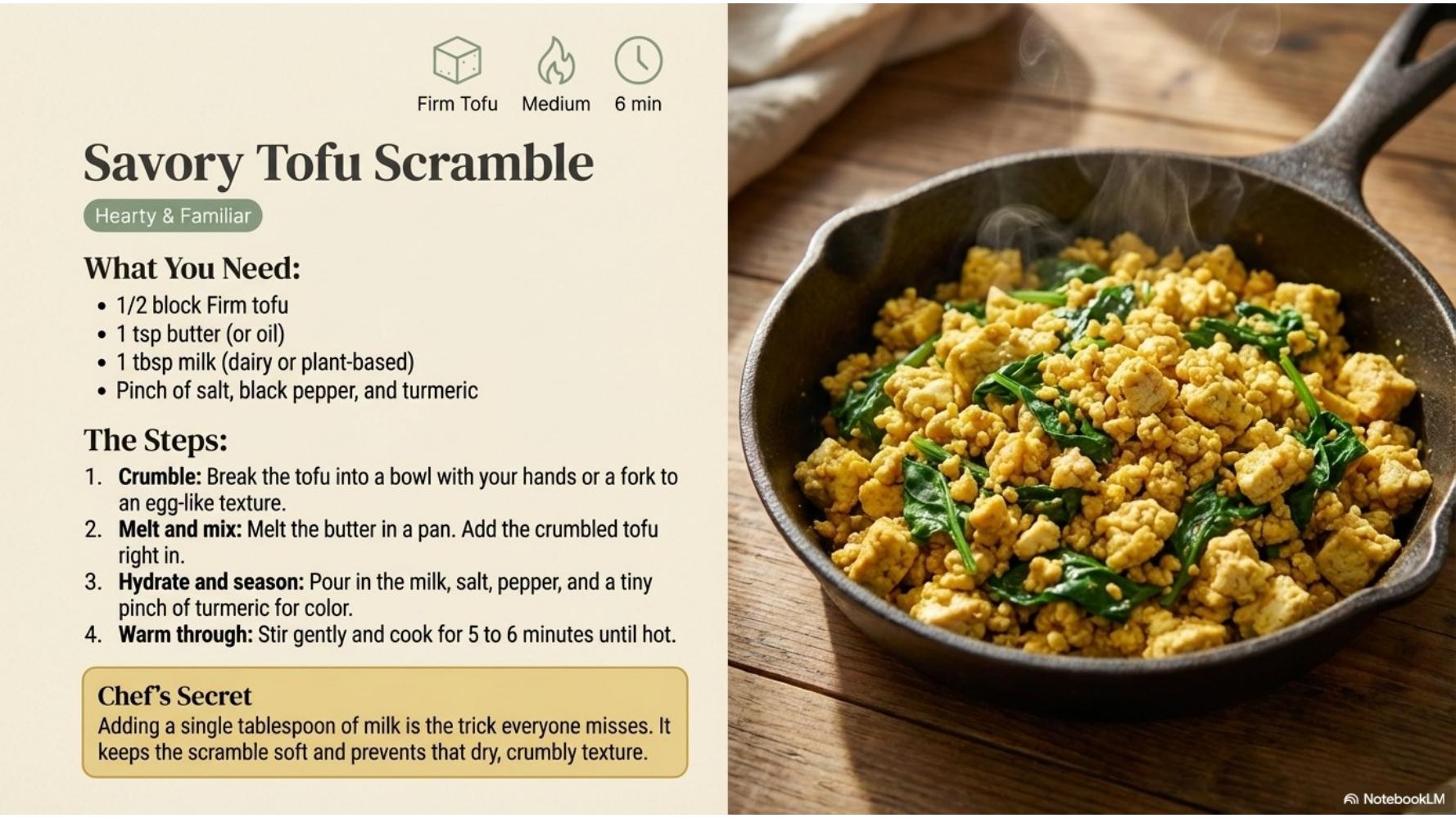 Savory Tofu Scramble