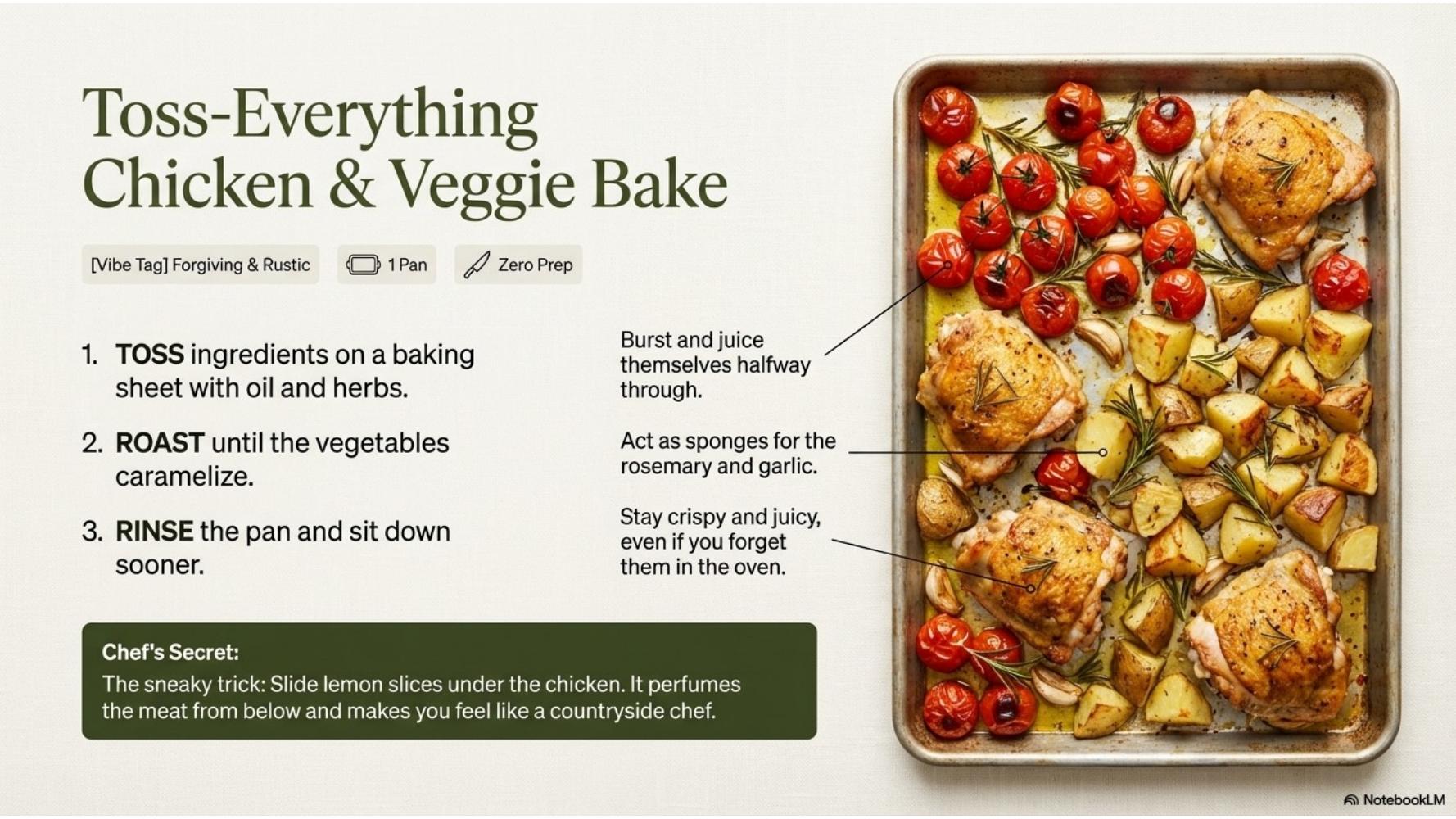 Chicken & Veggie Bake