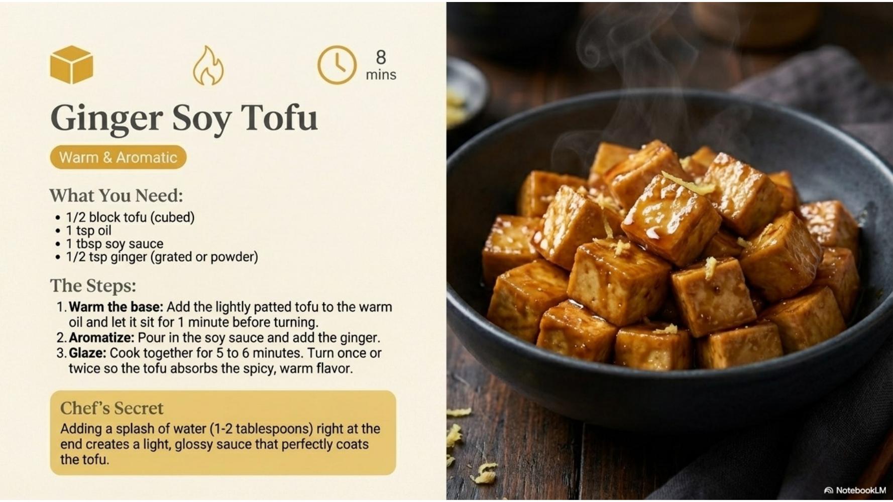 Ginger Soy Tofu