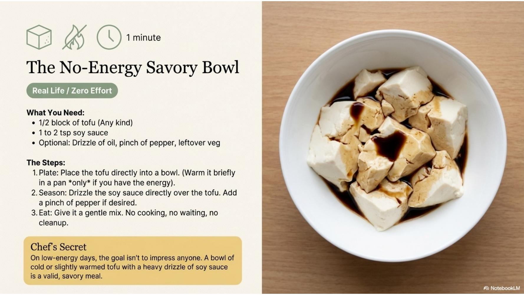 The No-Energy Savory Bowl